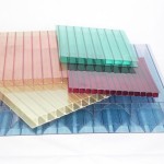 Разноцветный поликарбонат сотовый Woggel (2,1*12 м, 16 мм)